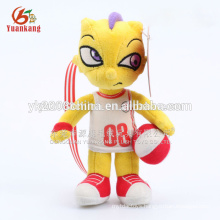 Plush toy wholesale football dragon,toy happy dargon